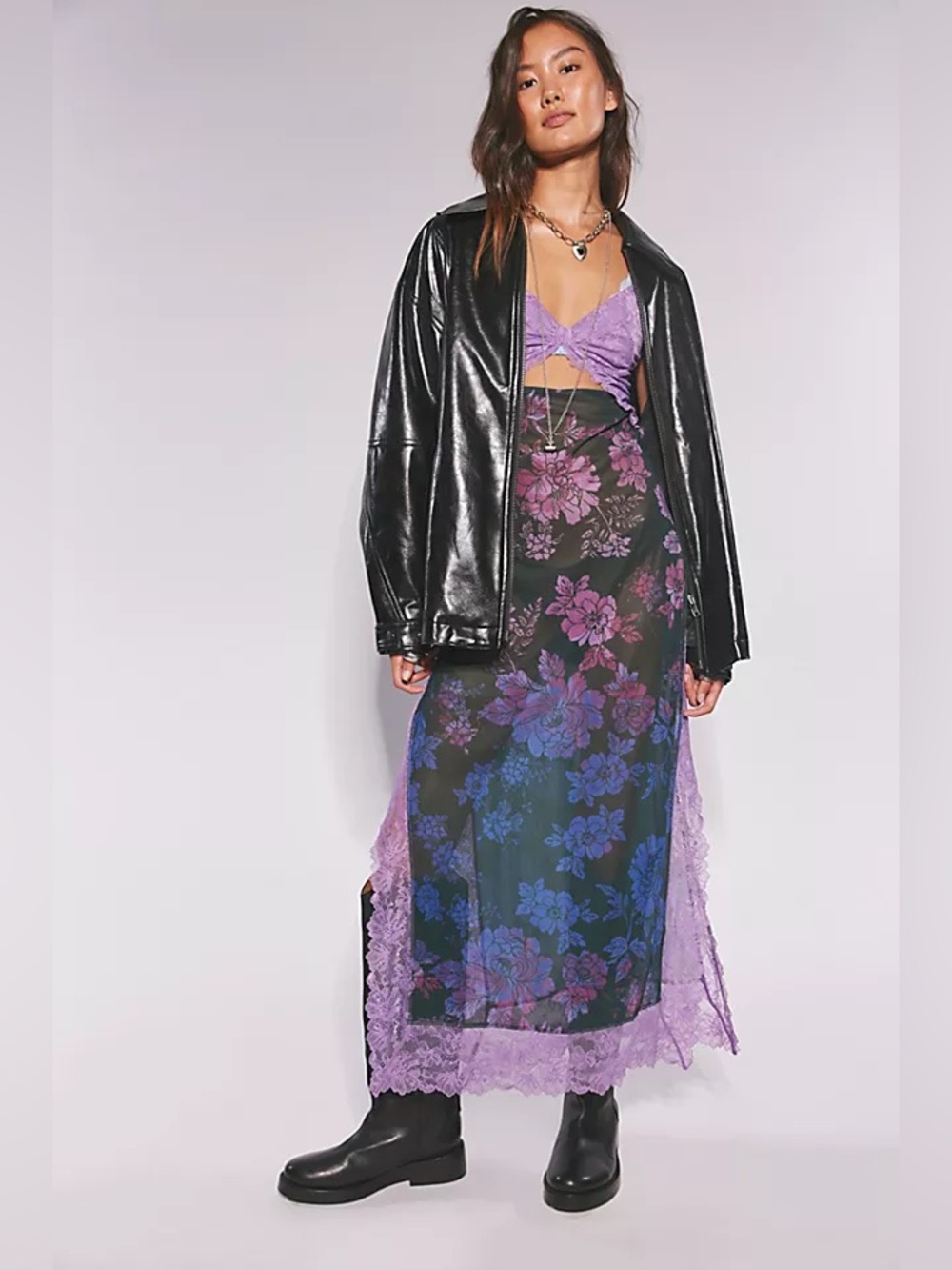 Free People Suddenly Fine Maxi Slip